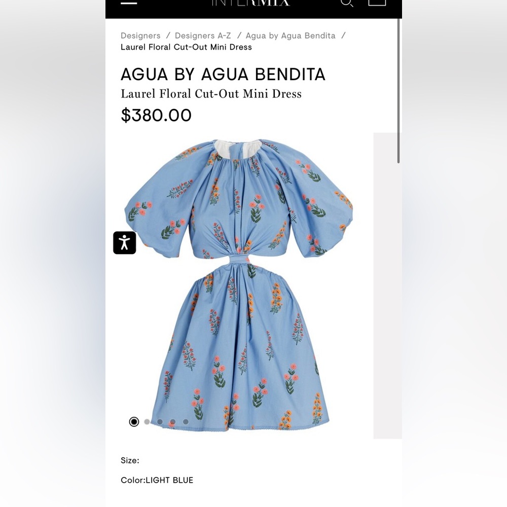 Agua by agua bendita laurel dress